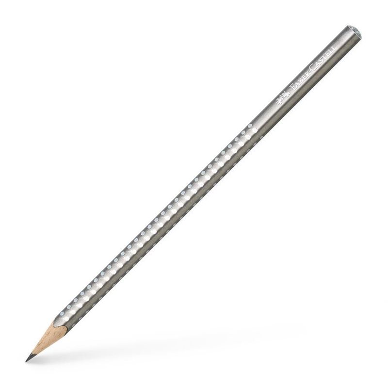 Blyertspenna Sparkle Faber Castell pärlsilver