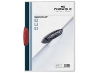 Klämmapp DURABLE Swingclip 2260 A4 röd