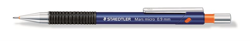 Stiftpenna Mars Micro 0,9mm blå