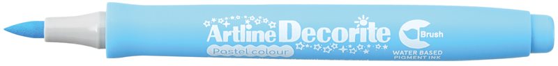 Artline Decorite Pensel pastel blå