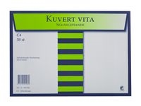Kuvert konsument fp C4 Vit P/S 50/FP