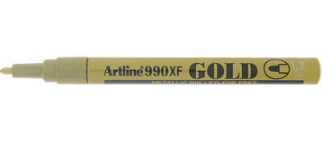 Metallic Marker Artline 990XF 1.2 guld