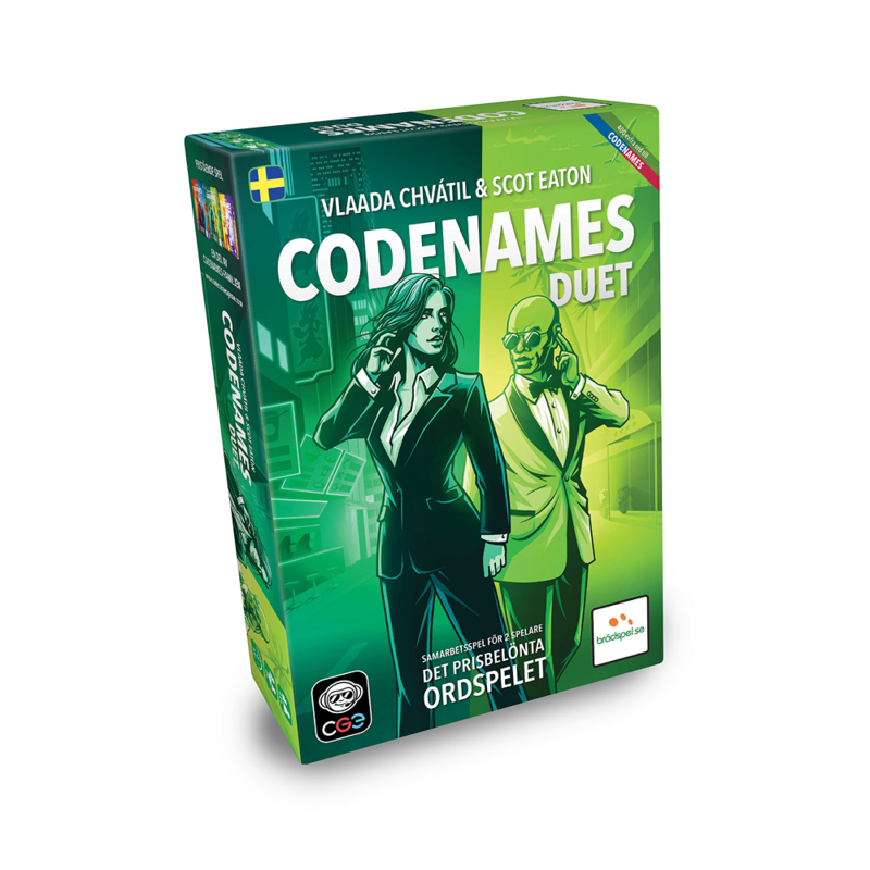 Sällskapsspel -  Codenames Duet (SE)