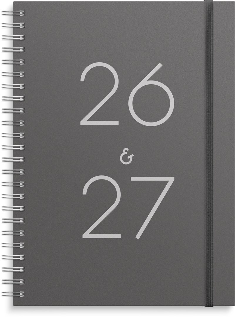 Elevkalender - Kalender 26/27 Study A5 Stone