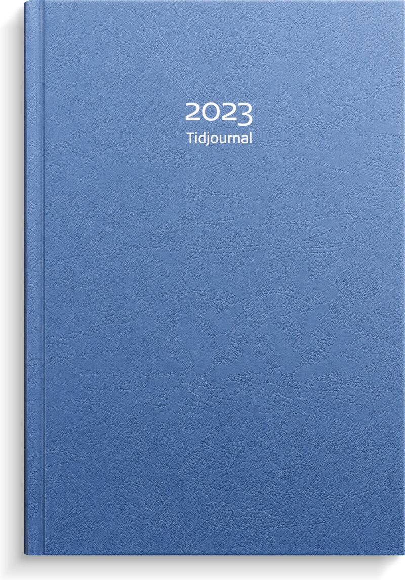 Kalender 2023 Tidjournal blå kartong