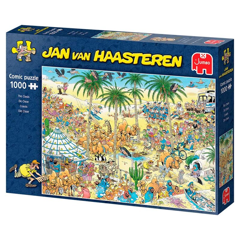 Pussel Jan van Haasteren - The Oasis (1000 bitar) 