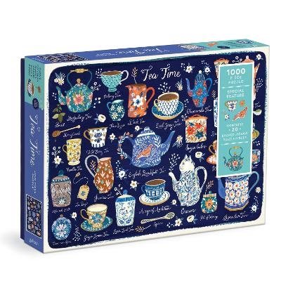 Tea Time 1000 Piece Puzzle with Shaped Pieces