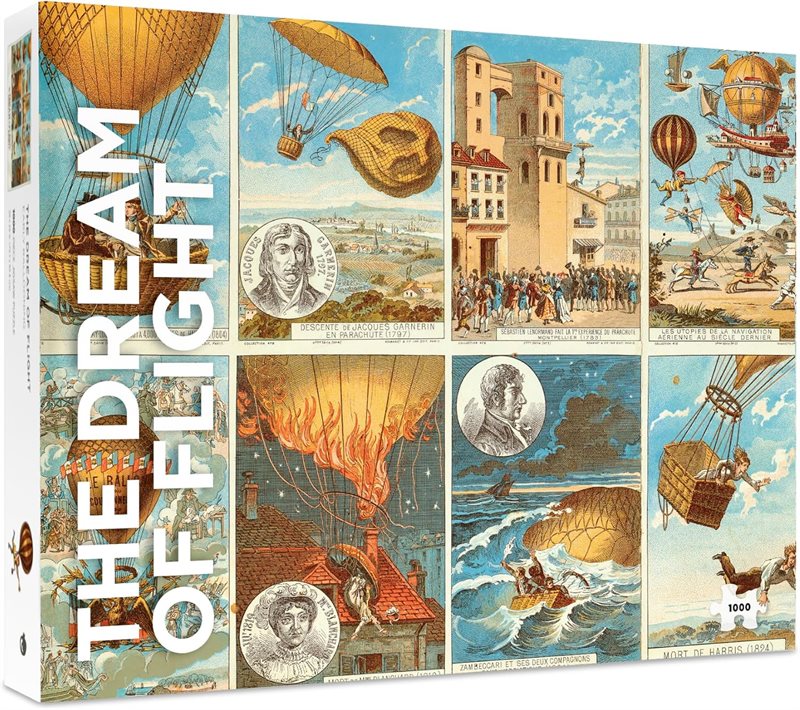 The Dream of Flight: Early Ballooning 1000-Piece Jigsaw Puzzle