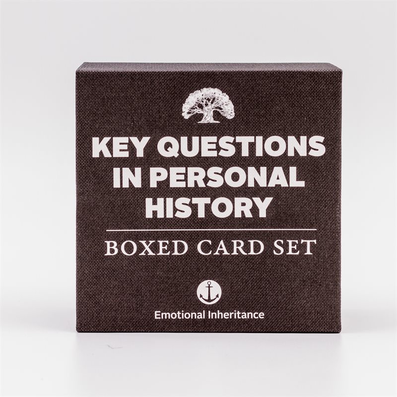 Key Questions In Personal History - Boxed Card Set