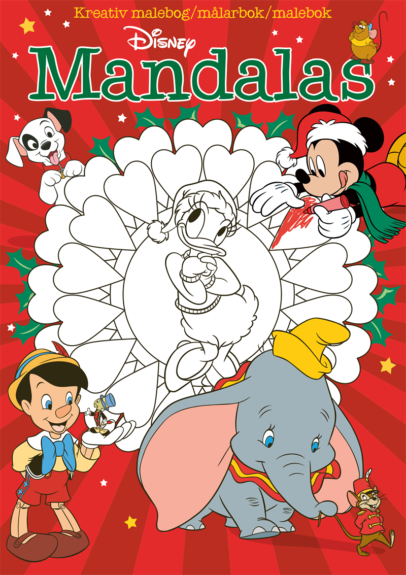 Disney. Mandalas - kreativ målarbok