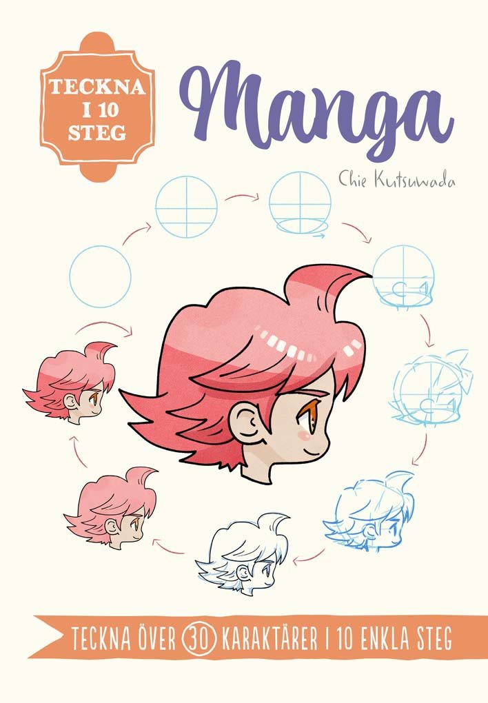 Teckna i 10 steg. Manga