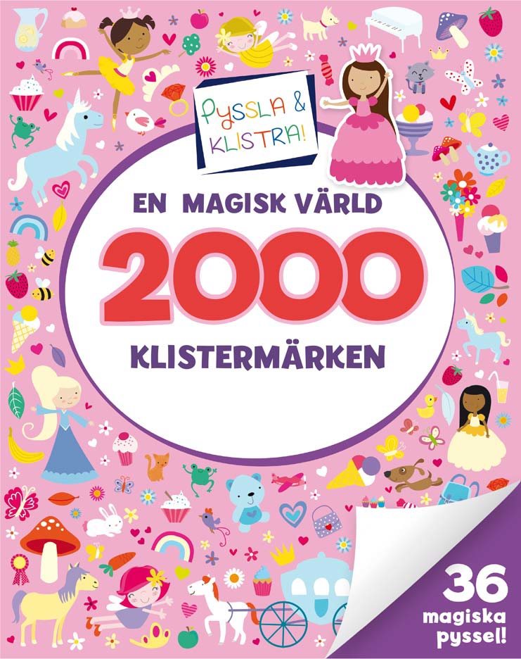 2000 klistermärken: En magisk värld