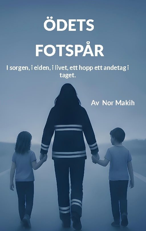 Ödets fotspår : I sorgen, i elden, i livet, ett hopp ett andetag i taget.