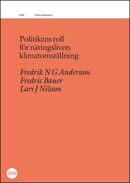 Politikens roll för näringslivets klimatomställning