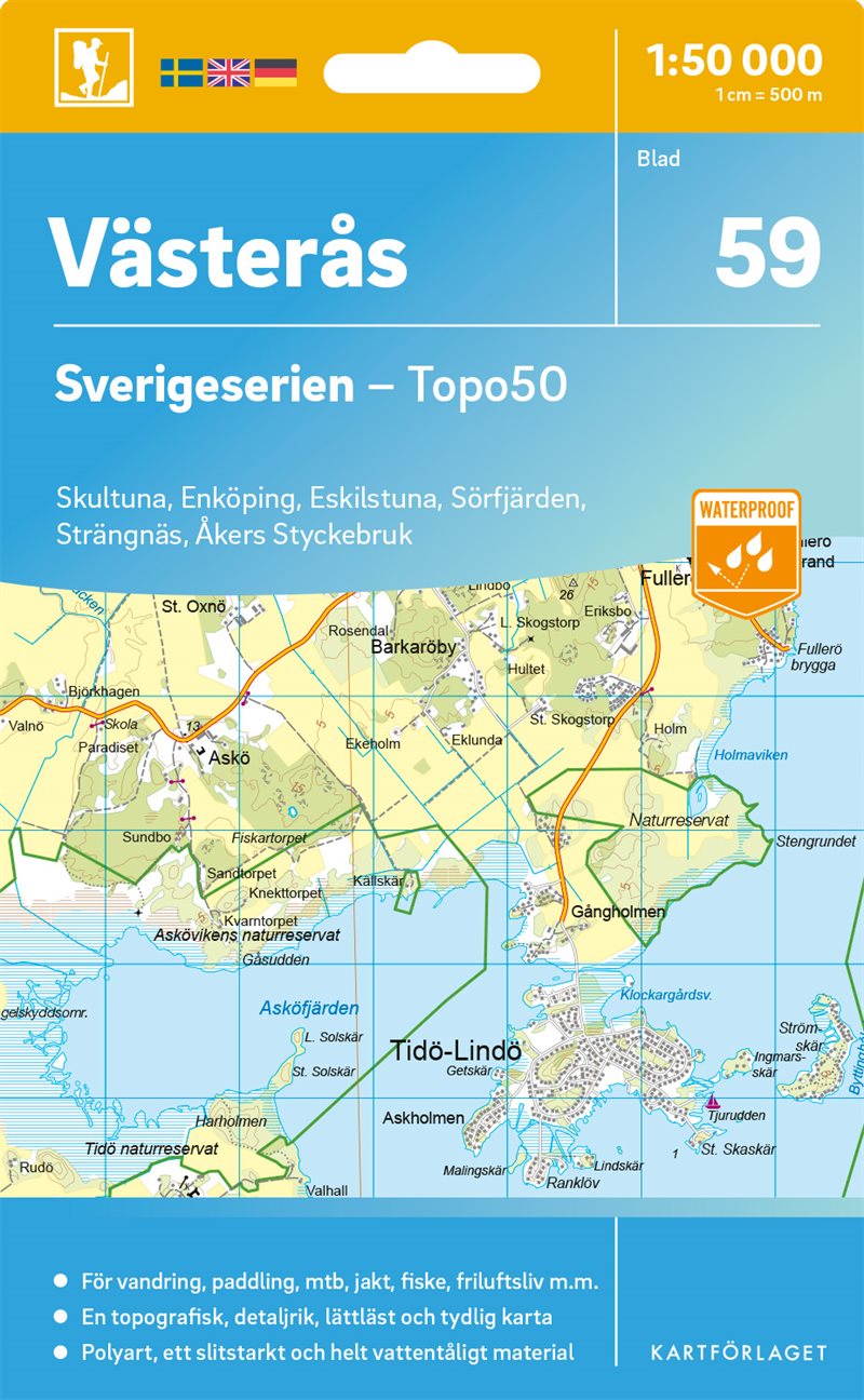 59 Västerås Sverigeserien Topo50