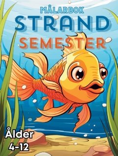 Målarbok : Strandsemester