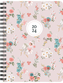 Kalender 2024 A6 Blossom 12 mån FSC