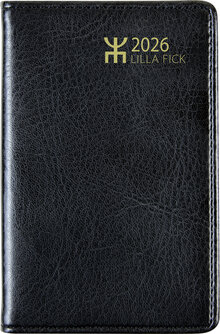 Lilla Fick Svart Konstskinn FSC