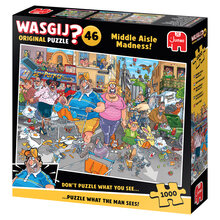 Pussel Wasgij Original 46 Middle Aisle Madness