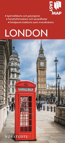London EasyMap stadskarta
